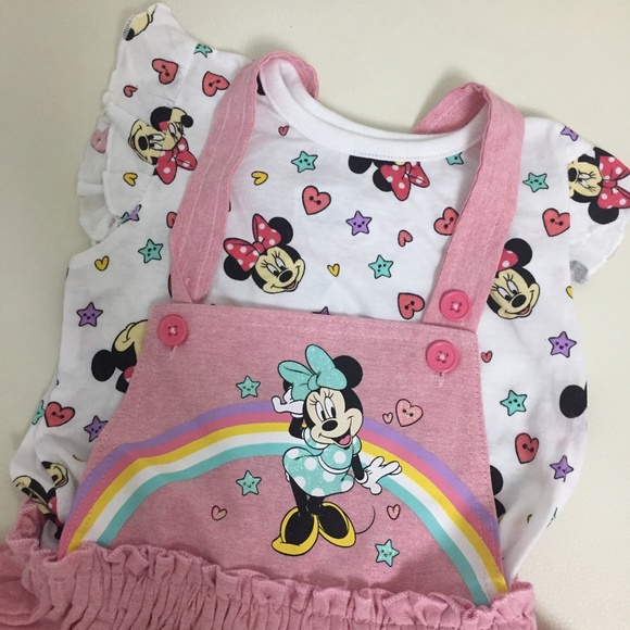 Disney Minnie Mouse Cute Dress Set - Picture 6 of 7